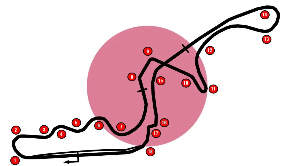 Suzuka track map