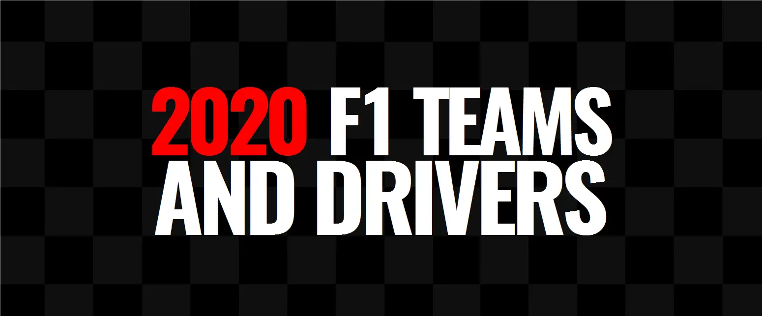 f1 teams and drivers for 2020