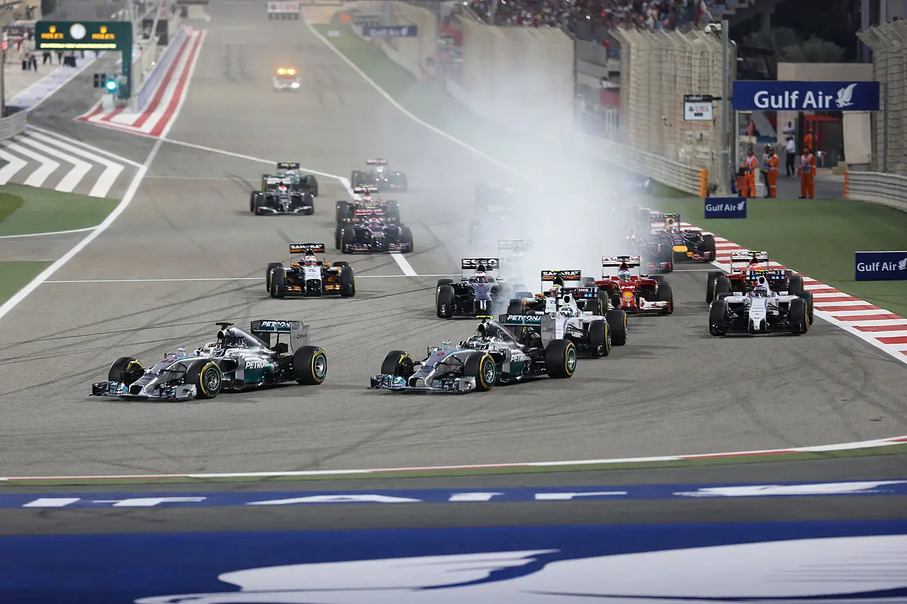 Bahrain International Circuit was the ninth circuit to host F1 races with different titles.
