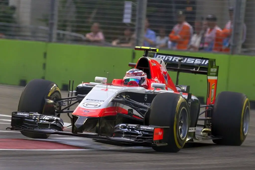 Max Chilton started 35 F1 races without scoring a point