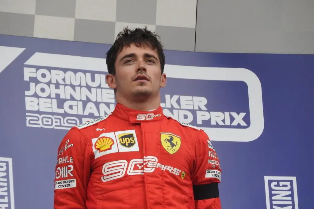 Charles Leclerc took his first victory at Spa Francorchamps in 2019.