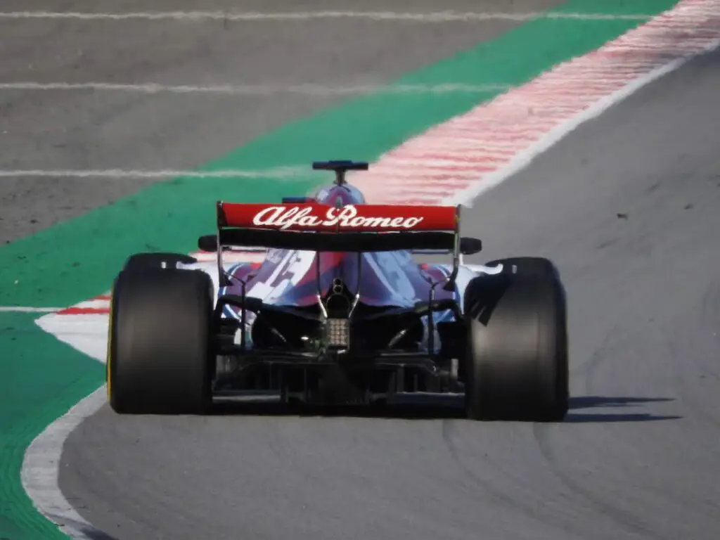 Alfa Romeo at the Spanish Grand Prix Image: © Andrew Balfour.