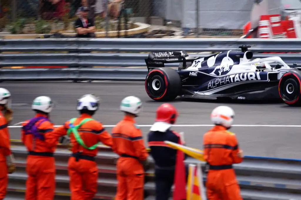 AlphaTauri at the 2022 Monaco Grand Prix. Image: © Andrew Balfour.