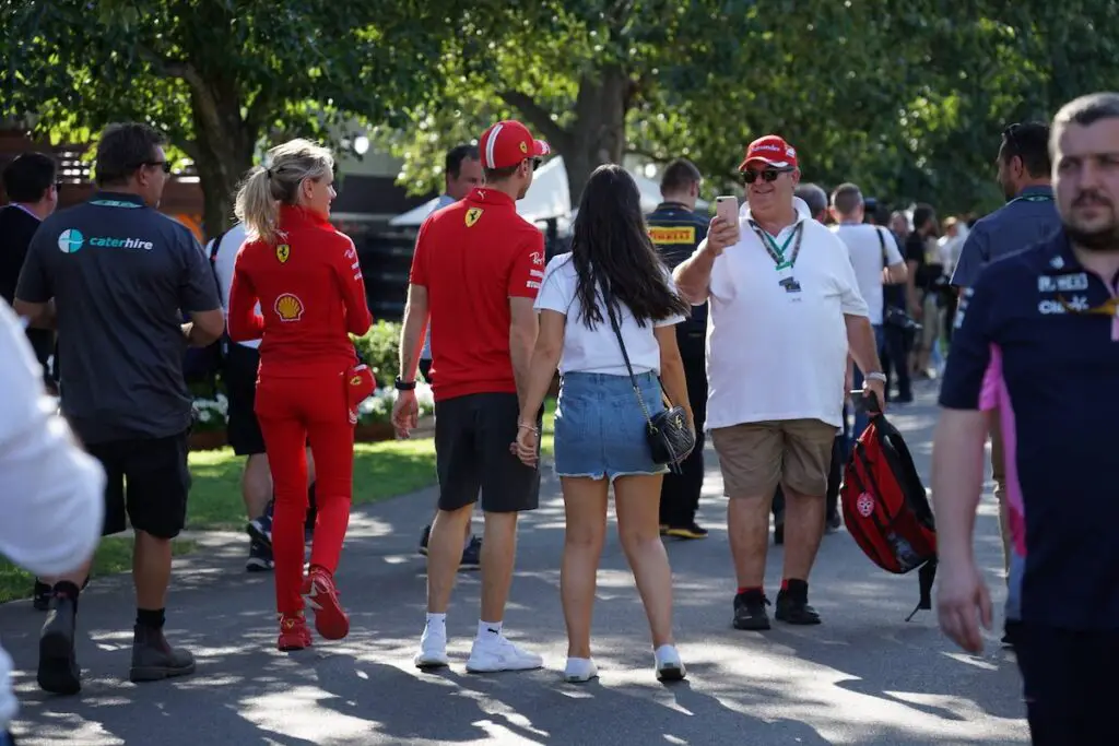 Sebastian Vettel at the 2020 Australian Grand Prix. Image © Andrew Balfour.