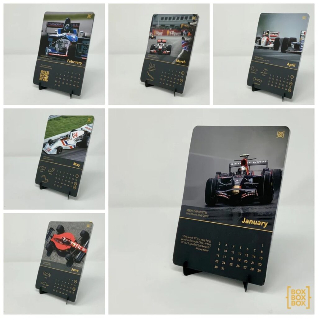 BoxBoxBoxCo 2023 F1 calendar