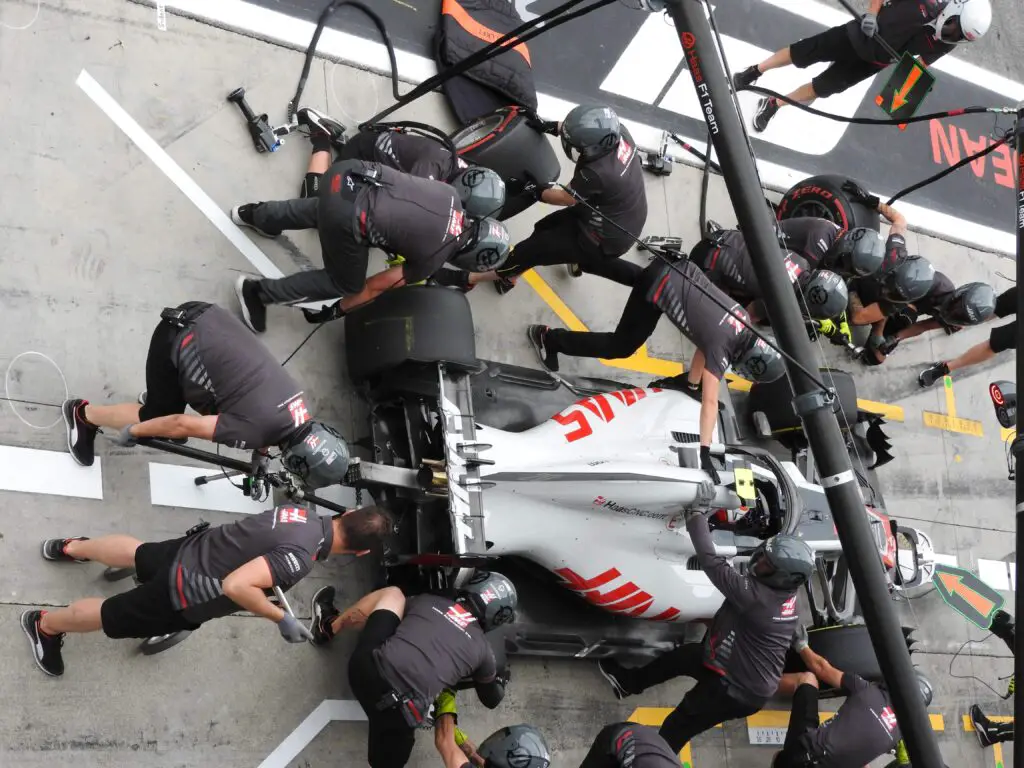 Haas at the 2018 Italian Grand Prix. Image: © Andrew Balfour.