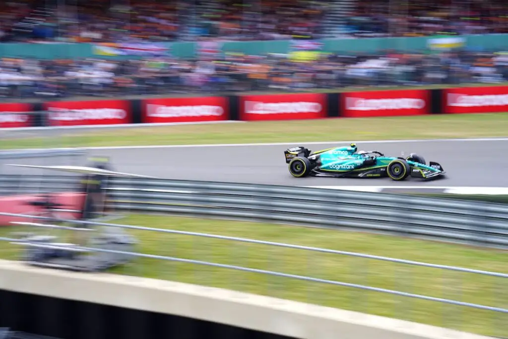 Sebastian Vettel, Aston Martin, at Silverstone in 2022. Image: © Andrew Balfour.