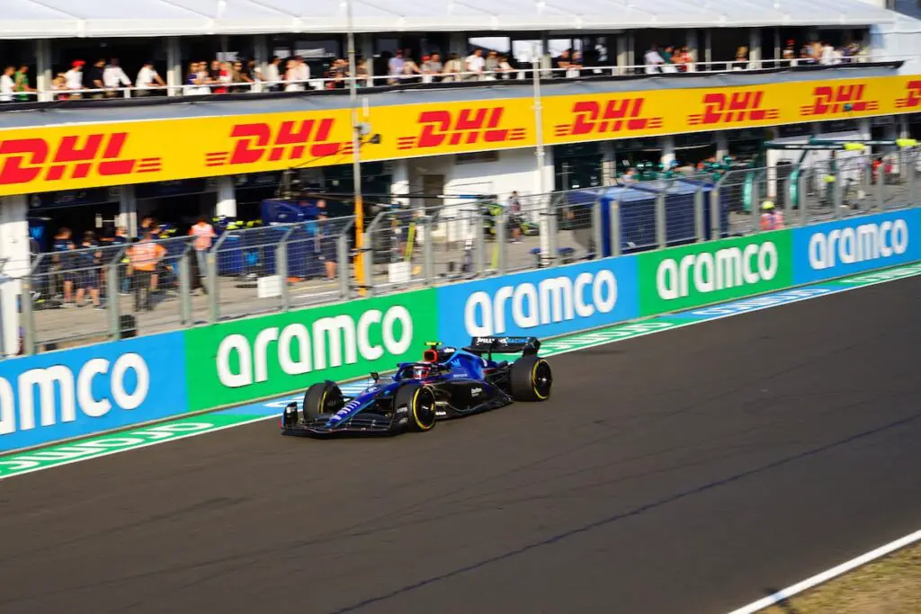 Nicholas Latifi, Williams, 2022 Hungarian Grand Prix. Image: © Andrew Balfour.