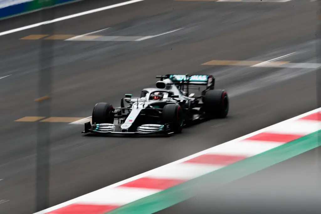 Mercedes at the 2019 Mexico City Grand Prix