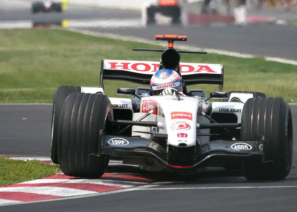 Jenson Button raced in car number 3 in 2005