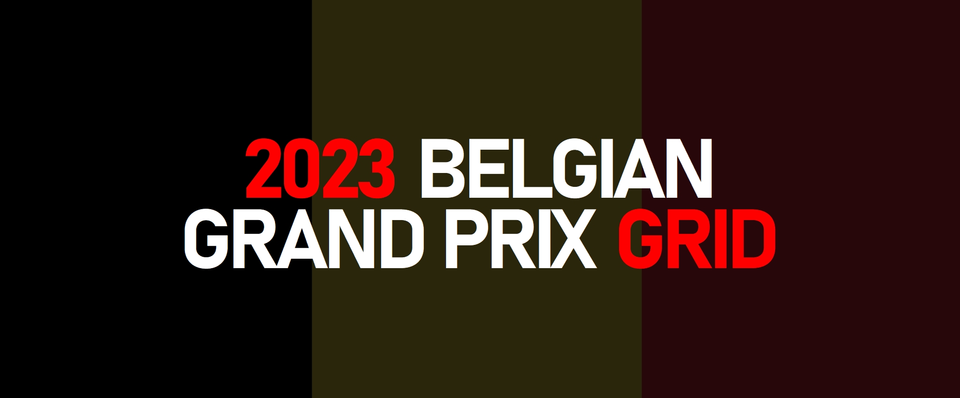 2023 Belgian Grand Prix Grid facts, stats and the full lineup