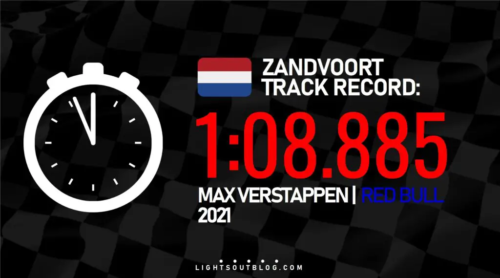 The lap time to beat at the 2024 Dutch Grand Prix